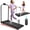 Black, variant on Jopath 2 in 1 Treadmill for Home/Office,300 Lbs Walking Pad Treadmill with Handle Bar and Adjustable Incline,Under Desk Treadmill with Remote Control,White