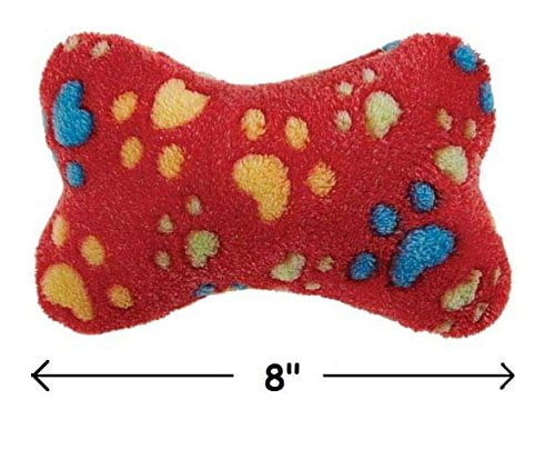 plush bone shaped dog toy