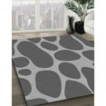 thumbnail image 3 of Ahgly Company Machine Washable Indoor Rectangle Transitional Gunmetal Gray Area Rugs, 5' x 8', 3 of 7