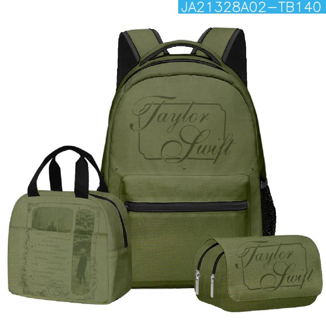 Music Lovers Backpack, Large Capacity School Bag Boy And Girl School Bag Three Piece SetSinKeeU