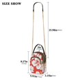 thumbnail image 2 of joogoo Women Elegant Flowers-r6 Chain Crossbody Bags Shoulder Handbag Phone Purse, 2 of 5