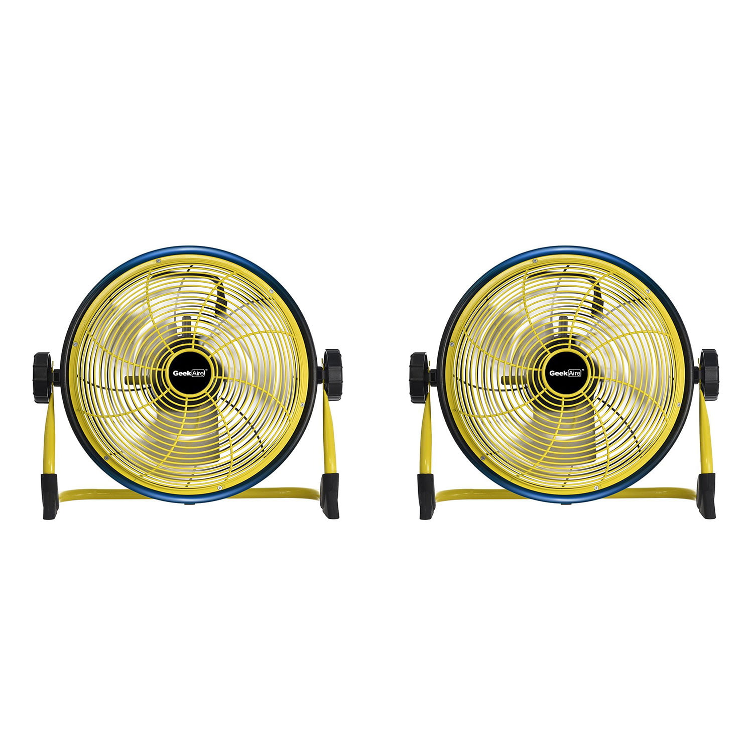 Geek Aire CF1 Outdoor Fan 12 Inch Cordless Variable Speed Rechargeable 2 Pack 