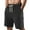 3#Dark Gray, variant on lkfuzj Men's Fashion Drawstring Elastic Waist Shorts with Pockets, Casual 5-Inch Sports Shorts, Comfortable and Stylish Relaxed Fit for Summer Activities