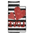 thumbnail image 2 of Kids Nap Mat with Pillow Quilt Sleeping Mats for Daycare Preschool Kindergarten Valentines with Red Love Heart Nap Mats, 2 of 2