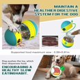thumbnail image 2 of CSChome Jouet Interactif pour Chien Stimulation Mentale Jouet Casse-Tête pour Chien - Balle Distributrice de Friandises Interactive, Ouverture Alimentaire Réglable, Entraînement IQ, 2 of 7
