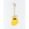 Loog Mini Electric 3-String Electric Guitar with Built-in Amp, Yellow ...