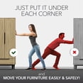 thumbnail image 4 of Furniture Sliders X-PROTECTOR para pisos de madera, 8 unidades, 4 of 6