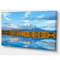 thumbnail image 2 of Ancient Volcano and Lake Panorama - Landscape Canvas Wall Art, 2 of 3