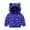 Blue, variant on Meresysid Newborn Kids Baby Girls Boys Long Sleeve Infant Clothes Winter Coats Toddler Puffer Down Jacket Bear Hoods Outerwear Cute Outfits Blue
