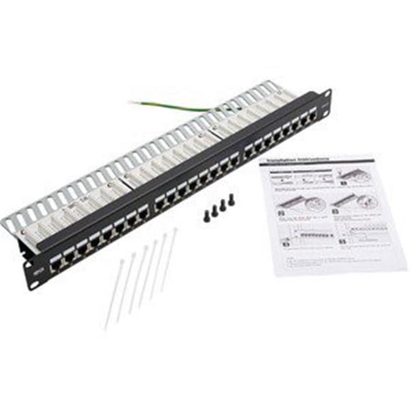 Tripp Lite  1U Cat6 24-Port Patch Panel