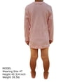thumbnail image 5 of Light Pink Kids Long Sleeve Crew Neck Shirt, 5T, 1 piece, 5 of 7