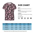 thumbnail image 4 of Honeii Daisies Flowers Print Youth Short Sleeve T-Shirt,Boys Athletic Shirt,Quick Dry Short Sleeve Performance Moisture Wicking T Shirt, 4 of 6