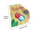 thumbnail image 3 of HongHeng Easter Eggs Throw Blanket, Cute Soft Ligtweight Blanket, Durable Cozy Anti-Pilling Flannel Fleece Blanket for Baby Kids Girls Gift Home Decor 27x39 in, 3 of 7