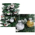 thumbnail image 6 of 12PCS Christmas Ball Ornaments Christmas Tree Decoration Holiday Multiple Styles Ornaments For Christmas Trees Party Ball Decoration Plastic Ball, 6 of 6