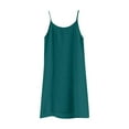 thumbnail image 3 of Pure Linen Sleeveless Tank Top for Plus Size Women Loose, Casual, Mid Length Vest, Comfortable and Breathable, Multiple Sizes, 3 of 4