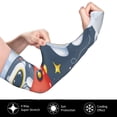 thumbnail image 3 of Picia Astronaut And Space Arm Sleeves for Men and Women - Tattoo Cover Up UPF 50+ Cooling Sports Sleeve for Basketball Golf Football-One Size, 3 of 8
