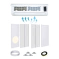 thumbnail image 2 of Mobile Air Conditioner Windows Vent Kit Universal Adjustable Sliding Window Seal Plate for Portable A/C Unit Suitable 5.9''/15cm AC Dryer, 2 of 4