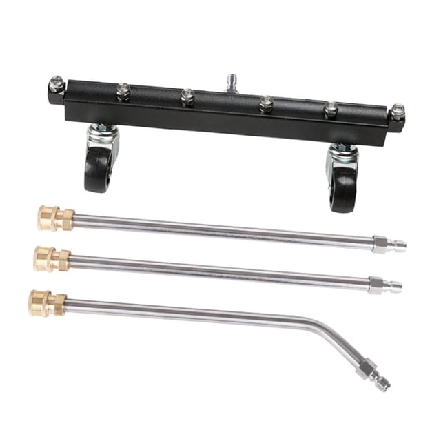 S SERENABLE Pressure Washer Undercarriage Cleaner Water Broom High Reliability Quick Connect