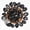 Black-Weight : 10 LB, variant on 10 Lbs Black River Rocks - Large Polished Pebbles For & Garden Decorative Stones 1-2" Landscaping  Fish Tanks Flower Pots Water Fountains