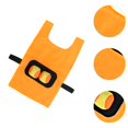 thumbnail image 6 of guohui Dodgeball Game Set with 2 Sticky Ball Target Ball Vest for Camping Lawn Yard Orange, 6 of 9