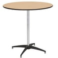 thumbnail image 2 of Table - 36" WFT Series Russian Birch Wood Round - Metal Edge - Cocktail 30"&42" Kit, 2 of 4