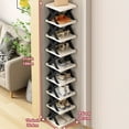 thumbnail image 6 of A Space-saving Shoe Drying Racks with 9 Tiers, Holds 9 Pairs Of Shoes, Made Of Durable Plastic, Stackable Design for Home Storage， Suitable for Use In Bedrooms, Balconies, And Living Room, 6 of 6