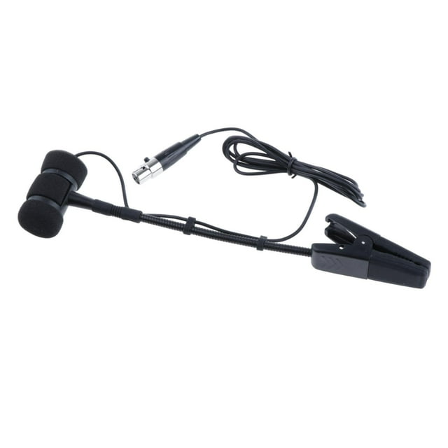 Micrófono con cable para los accesorios de instrumentos de instrumentos musicales que es fácil de usar en el micrófono para reproducir una parte de 3 pin para saxo
