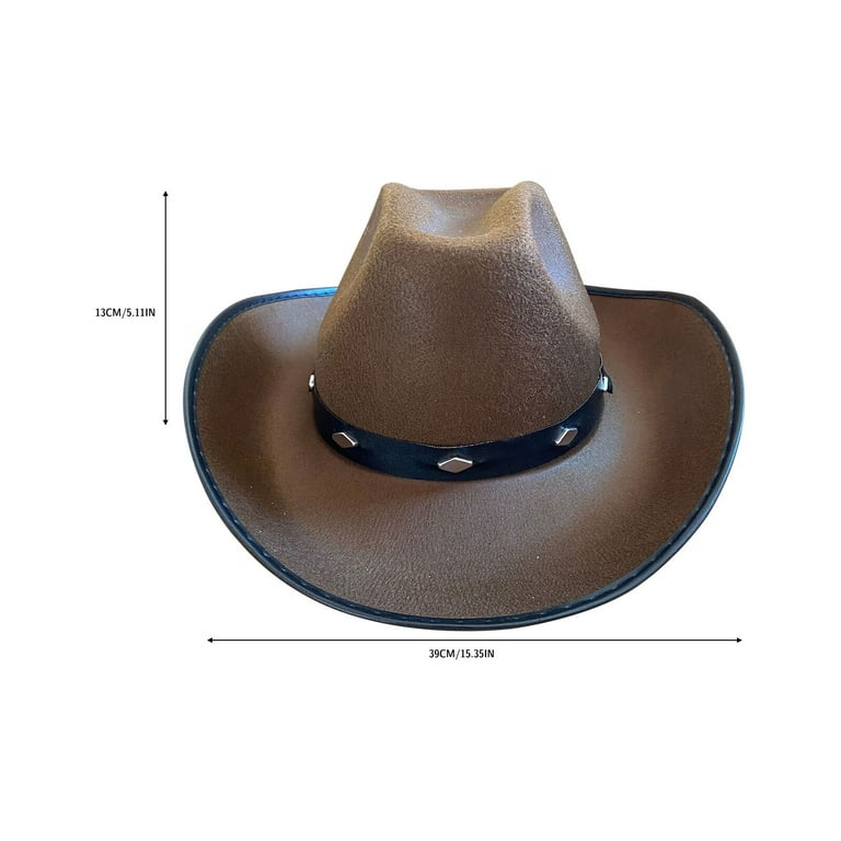 Baby Cowboy Hat Hats Brown Toddler Kids Party Cowboy Hats Cowboy