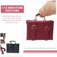 thumbnail image 3 of MOKKHNB 4Pcs Miniature Briefcase for Home Decoration with Red Color and Simple Wood Style, 3 of 8