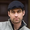 thumbnail image 4 of Black Irish Linen Hat For Men By Mucros Weavers, Size Medium, 4 of 6