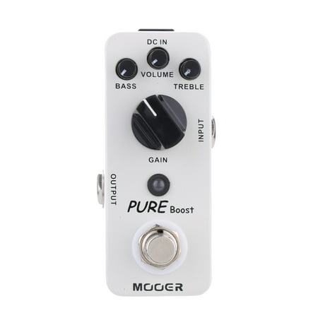 Mooer Pure Boost Micro Mini Boost Effect Pedal for Electric Guitar True