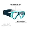 thumbnail image 2 of (2 pack) U.S. Divers Playa Adult Snorkel Mask (Teal & Blue), 2 of 10