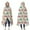 Colorful Mushroom Cartoon, variant on Wearable Blanket,Colorful Psychedelic Mushroom Black Pattern Hooded Wearable Flannel Blanket for Adults & Teens,Winter Poncho Shawl Wrap Cape Cozy Anti-Pill,60"x80"