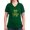 Kelly, variant on CafePress - Glitter Shamrock And Horseshoe T Shirt - Women's V-Neck Dark T-Shirt