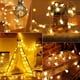 thumbnail image 3 of Waterproof Battery Operated Fairy Lights, 5M/50LED Battery Operated Fairy Lights Christmas Decoration (Warm White), 3 of 5