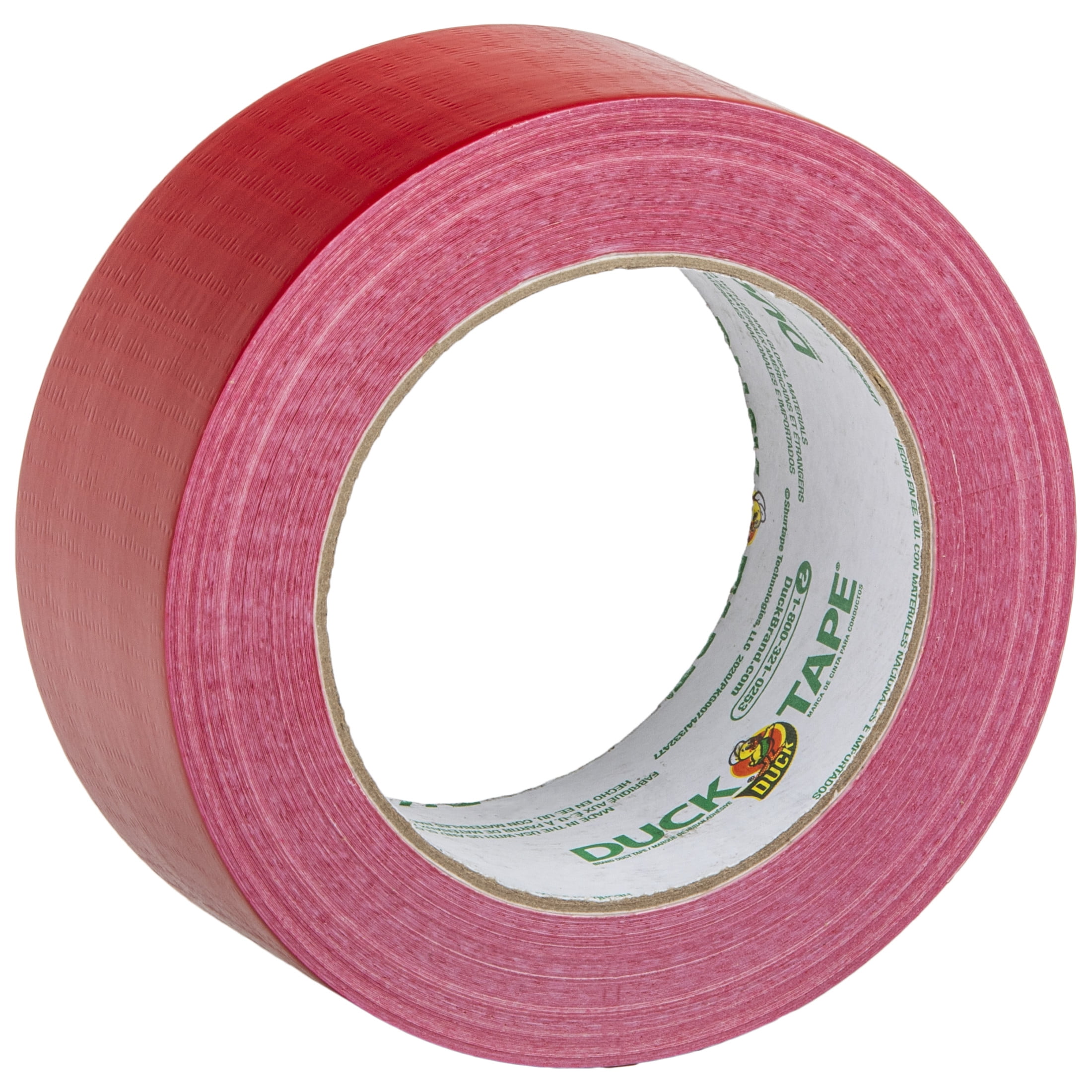 Color Duck Tape Brand Duct Tape, Red, 1.88 in. x 30 yd., 3 pack