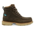 thumbnail image 3 of TWISTED X Adult Male 6" Work Boots, Color: Shitake, Size: 11, Width: W (MXCNW06-W-11), 3 of 6