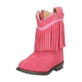 thumbnail image 2 of SMOKY MOUNTAIN BOOTS Toddler Girls' Hopalong Western Boots, Color: Pink, Size: 7, 2 of 5