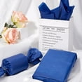 thumbnail image 3 of 20Pcs Wrapping Paper Flower Bouquet Wrapping Paper Decoration Rectangle Blue 660x500x0.01mm, 3 of 5