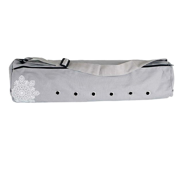 Bolsa para esterilla de yoga Zulema Soporte antideslizante Transpirable Ligero Duradero Ajustable Gris