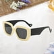 thumbnail image 5 of Gafas de sol de Gran Tamaño Sunnimix con protección UV Lentes de sol Elegantes beige, 5 of 6