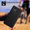 thumbnail image 7 of Wallet Case for Samsung Galaxy S10 6.1" 2019, Fintie Premium PU Leather Stand Cover W/ Credit Card Slot, Black, 7 of 7