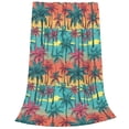 thumbnail image 2 of Sikiie Hawaii Palms Ultra-Soft Micro flannel Blanket Luxury All Seasons Warm Blanket for Bedding Sofa and Travel (4 sizes)-40"x30", 2 of 7
