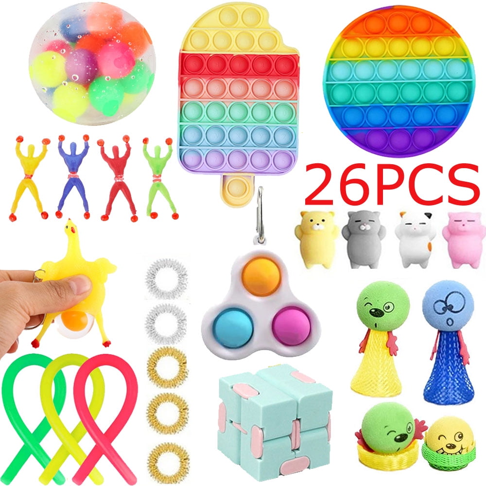 Fidget Toys Set Sensory Fidgets Toy Packs,Stress Relief and Anti