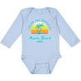 thumbnail image 3 of Inktastic Summer Enjoy the Sunshine Miami Beach Florida in Blue Boys or Girls Long Sleeve Baby Bodysuit, 3 of 5
