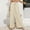 Beige, variant on AOOCHASLIY Women Fall Pants Fashion Womens Summer Casual Loose Pocket Solid Trousers Wide Leg Pants