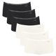 thumbnail image 1 of Sloggi braguitas de mujer, pack de 6 - GO Crush Short C6P, braguitas, algodón elástico Negro/Blanco L (Large), 1 of 5