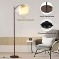 thumbnail image 5 of SUNMORY Arc Floor Lamp,Modern Floor Lamp with 9W 3 Color Temperatures Bulb,Metal Standing Lamps with Adjustable Hanging Lampshade,Tall Floor Lamps for Living Room,Bedroom,Office, 5 of 7