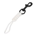 thumbnail image 3 of Cuerda de buceo tejida a mano para evitar pérdidas con cuerda de Seguridad submarina, clip blanco de acero inoxidable, 3 of 10