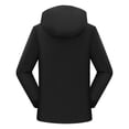 thumbnail image 4 of Drovellove Plus Size Women's Waterproof Hooded Rain Jacket with Pockets | Lightweight Packable Outdoor Shell for Hiking, Cycling, Camping, and Travel | Breathable Polyester All Season Windbreaker, 4 of 6